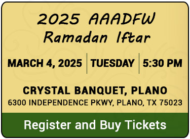 2025 AAADFW Ramadan Iftar